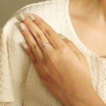 Load image into Gallery viewer, Dragonfly Diamond Ring, 14k Solid Gold, Natural Diamonds, Animal Ring, Everyday Minimalistic Jewelry, Ready To Ship
