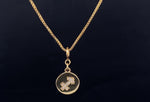 Load image into Gallery viewer, Sagittarius Horoscope Birth Sign Charm, 14k Solid Gold, Natural Diamonds, Zodiac Constellation Everyday Jewelry, Astrology Gift For Her
