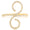 Load image into Gallery viewer, Infinity Diamond Ring, 14k Solid Gold, Natural Diamonds, , Everyday Jewelry Gift For Her
