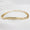 Load image into Gallery viewer, Baguette Diamond Eternity Bracelet, 14k Solid Gold, Natural Diamonds, Wavy Stackable Bracelet,  Illusion Statement Jewelry, Minimal Bracelet
