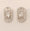 Load image into Gallery viewer, Filigree Diamond Stud Earrings, 14k Solid Gold, Natural Diamonds, Lightweight Everyday Earrings, Swirl Oval Jewelry
