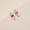 Load image into Gallery viewer, Paperclip Ruby Stud Earrings, 14k Solid Gold, Natural Diamonds, Lightweight Everyday Earrings, Link Gemstone Earrings
