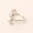 Load image into Gallery viewer, Cocktail Diamond Crossover Ring, 14k Solid Gold, Illusion Statement Ring, Round and Baguette Natural Diamonds, Gift For Her
