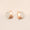 Load image into Gallery viewer, Apple Diamond Stud Earrings, 14k Solid Gold, Natural Diamonds, Cluster Pave Setting, Everyday Earrings, Women&#39;s Day Gift
