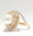 Load image into Gallery viewer, Cultured South Sea Pearl Diamond Ring, 14k Solid Gold, Dual Tone Statement Spiral Ring, Natural Diamonds, Ready To Ship
