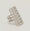 Load image into Gallery viewer, Check Design Cocktail Ring, 14k Solid Gold, Natural Diamonds, Patterned Gold Ring, Triple Shank Statement Ring, Ready To Ship, IGI Certified
