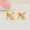 Load image into Gallery viewer, Kids Butterfly Diamond Earrings, Green Enamel Studs, 14k Solid Gold, Natural Diamonds, Gift for toddlers/girls/kids, Ready To Ship
