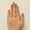 Load image into Gallery viewer, Mother of Pearl Diamond Ring, 14k Solid Gold, Natural Diamonds, Cocktail Leaf Ring, Two Toned Statement Jewelry, Ready To Ship
