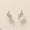 Load image into Gallery viewer, Angel Wing Diamond Stud Earrings, 14k Solid Gold, Natural Diamonds, Cluster Pave Setting, Everyday Minimalist Earrings,Women&#39;s Day Gift

