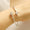 Load image into Gallery viewer, Floral Diamond Open Cuff Bracelet, 14K Solid Gold, Natural Diamond, Halo Statement Jewelry, Stackable Minimalist Bracelet, Everyday Bracelet
