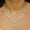 Load image into Gallery viewer, Swirl Diamond Necklace, 14k Solid Gold, Natural Diamonds, Filigree Wedding Jewelry, Statement Bridal Jewelry, Circular Drop Necklace

