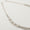 Load image into Gallery viewer, Layered Halo Diamond Necklace, 14k Solid Gold, Natural Diamonds, Bridal Baguette Illusion Statement Necklace, Wedding Stacking Jewelry
