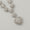 Load image into Gallery viewer, Halo Heart Drop Diamond Necklace, 14k Solid Gold, Natural Diamonds, Bridal Statement Necklace, Cluster Valentine Wedding Jewelry
