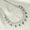 Load image into Gallery viewer, Halo Emerald Diamond Drop Necklace, 14k Solid Gold, Natural Diamond, Illusion Baguette Gemstone Necklace, Jewelry, Statement Wedding Jewelry
