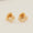 Load image into Gallery viewer, Heart Diamond Kids Earrings, 14k Solid Gold Enamel Studs, Natural Diamond, Minimalistic Everyday jewelry, Gift for toddlers, girls, and kid
