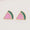 Load image into Gallery viewer, Kids Watermelon Diamond Earrings, 14k Solid Gold, Colorful Enamel Studs, Natural Diamonds, Gift for toddlers/girls/kids, Ready To Ship
