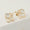 Load image into Gallery viewer, Kids Elephant Diamond Earrings, 14k Solid Gold, Natural Diamonds, Mother of Pearl Jewelry, Everyday Gift for toddlers/girls, Ready To Ship
