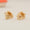 Load image into Gallery viewer, Strawberry Diamond Kids Studs, 14k Solid Gold, Natural Diamond, Enamel Fruit Earrings, Everyday Jewelry, Gift for toddlers, girls and kids
