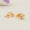 Load image into Gallery viewer, Bee Diamond Kids Earrings, 14k Solid Gold, Natural Diamonds, Insect Animal Jewelry, Gift for Toddlers/girls, Ready To Ship, HRD Certified
