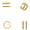 Load image into Gallery viewer, Kids Enamel Diamond Hoops, 14k Solid Gold, Natural Diamond, Geometric Earrings, Minimalist Everyday Jewelry, Gift for toddlers, girls &amp; kids
