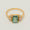 Load image into Gallery viewer, Emerald Diamond Ring, Gemstone Engagement Ring, 14K Solid Gold, Natural Diamonds, Wedding Promise Ring, Statement Ring, Gift For Her
