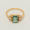 Load image into Gallery viewer, Emerald Diamond Ring, Gemstone Engagement Ring, 14K Solid Gold, Natural Diamonds, Wedding Promise Ring, Statement Ring, Gift For Her

