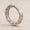 Load image into Gallery viewer, Emerald Illusion Wedding Ring, 14k Solid Gold, Baguette &amp; Round Natural Diamonds, Stackable Eternity Band, Gift For Her
