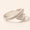Load image into Gallery viewer, Leaf Pear Diamond Wrap Ring, 14k Solid Gold, Statement Open Band Ring, Natural Diamonds, Everyday Jewelry, Bypass Band Ring, Gift For Her
