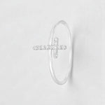 Load image into Gallery viewer, Cross Diamond Ring, 14k Solid Gold, Natural Diamonds, Minimalist Religious Ring, Handmade Dainty Cross Band, Ready To Ship

