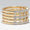 Load image into Gallery viewer, Wide Diamond Band Ring, 14k Solid Gold, Natural Diamonds, Stacking Statement Ring, Bold Eternity Ring, Wedding Band, Two Toned Ring
