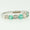 Load image into Gallery viewer, Emerald Half Eternity Diamond Band Ring, 14k Solid Gold, Natural Diamond, Gemstone Stacking Ring, Everyday Minimalist Jewelry, Gift for Her
