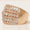 Load image into Gallery viewer, Wide Diamond Band Ring, 14k Solid Gold, Natural Diamonds, Statement Cocktail Band, Bold Eternity Ring, Broad Wedding Band, Gift for Her
