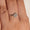 Load image into Gallery viewer, Flower Diamond Ring, 14k Solid Gold, IGI Certified, Natural Diamonds, Stackable Ring, Everyday Floral Ring, Minimalist Jewelry, Gift For Her
