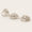 Load image into Gallery viewer, Three Heart Diamond Pendant, 14k Solid Gold, Natural Diamond, Halo Cluster Setting, Drop Necklace, Everyday Staking Necklace, Gift For Her
