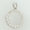 Load image into Gallery viewer, Circle Diamond Pendant Necklace, 14k Solid Gold, Natural Diamonds, Everyday Jewelry, Karma Pendant, Stacking Pendant, Gift for Her
