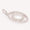 Load image into Gallery viewer, Oval Loop Diamond Pendant, 14k Solid Gold, Natural Diamonds, Layered Circle Necklace, Minimalist Stacking Pendant, Gift for Her
