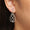Load image into Gallery viewer, Dangle Diamond Earrings In 14k Solid Gold, Teardrop Chandelier Earrings With Natural Diamonds, Ready To Ship, Women&#39;s Day Gift
