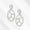 Load image into Gallery viewer, Dangle Diamond Earrings In 14k Solid Gold, Oval Earrings With Natural Diamonds, Ready To Ship, Women&#39;s Day Gift
