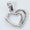 Load image into Gallery viewer, Heart Diamond Pendant, 14k Solid Gold, Natural Diamonds, Love Layering Minimalist Chain Necklace, Everyday Stackable Jewelry, Gift for Her

