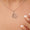 Load image into Gallery viewer, Heart Diamond Pendant, 14k Solid Gold, Natural Diamonds, Filigree Openwork Pave Set Necklace, Stackable Everyday Pendant, Gift for Her
