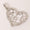Load image into Gallery viewer, Heart Diamond Pendant, 14k Solid Gold, Natural Diamonds, Filigree Openwork Pave Set Necklace, Stackable Everyday Pendant, Gift for Her
