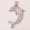 Load image into Gallery viewer, Dolphin Diamond Pendant, 14k Solid Gold, Natural Diamonds, Ocean Layering Necklace, Animal Statement Jewelry, Gift for Her

