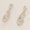 Load image into Gallery viewer, Swirl Diamond Stud Earrings, 14k Solid Gold, Natural Diamonds, Statement Jewelry, Everyday Minimalistic Jewelry, Filigree Stud, Gift For Her

