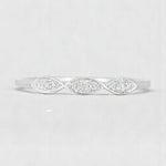 Load image into Gallery viewer, Wave Diamond Ring, 14k Solid Gold, Natural Diamonds, Twisted Infinity Ring, Everyday Stackable Jewelry, Minimalist Band, Ready To Ship
