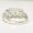 Load image into Gallery viewer, Oval Halo Diamond Band Ring, 14k Solid Gold, Natural Diamonds, Eternity Wedding Band, Statement Bridal Ring, Ready To Ship, IGI Certified
