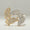 Load image into Gallery viewer, Butterfly Diamond Wrap Ring, 14K Solid Gold, Dual Color Statement Ring, Baguettes &amp; Round Natural Diamonds, Ready To Ship
