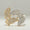 Load image into Gallery viewer, Butterfly Diamond Wrap Ring, 14K Solid Gold, Dual Color Statement Ring, Baguettes &amp; Round Natural Diamonds, Ready To Ship

