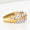 Load image into Gallery viewer, Diamond Ring In 14k Solid Gold, Natural Diamonds, Dual Tone Ring, Ready To Ship, Women&#39;s Day Gift
