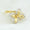 Load image into Gallery viewer, Butterfly Diamond Ring in  14k Solid Gold, Double Toned Ring, Natural Diamonds, Ready To Ship, Women&#39;s Day Gift
