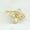 Load image into Gallery viewer, Butterfly Diamond Ring in  14k Solid Gold, Double Toned Ring, Natural Diamonds, Ready To Ship, Women&#39;s Day Gift
